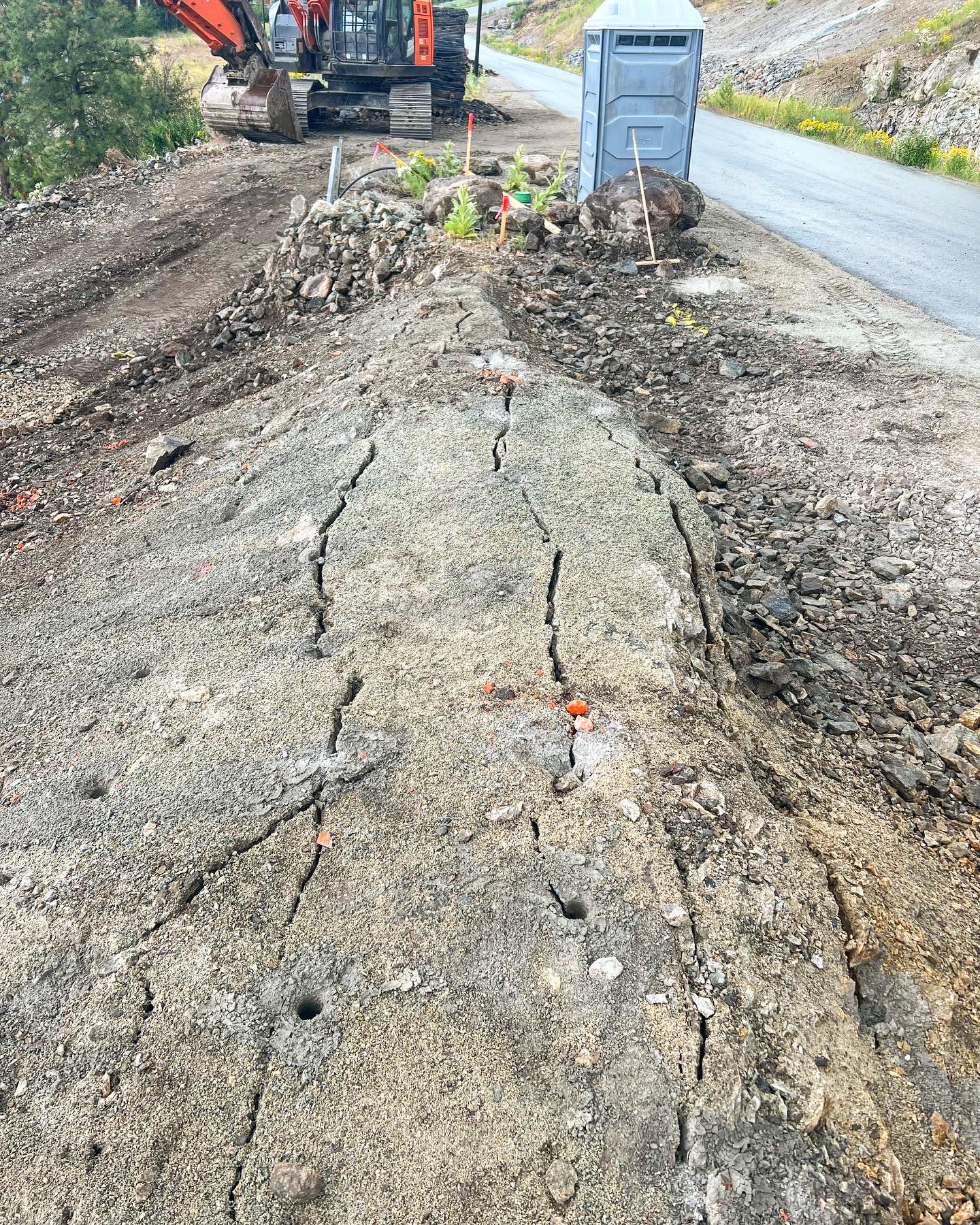 NonExplosive Rock Removal T & A Rock Works